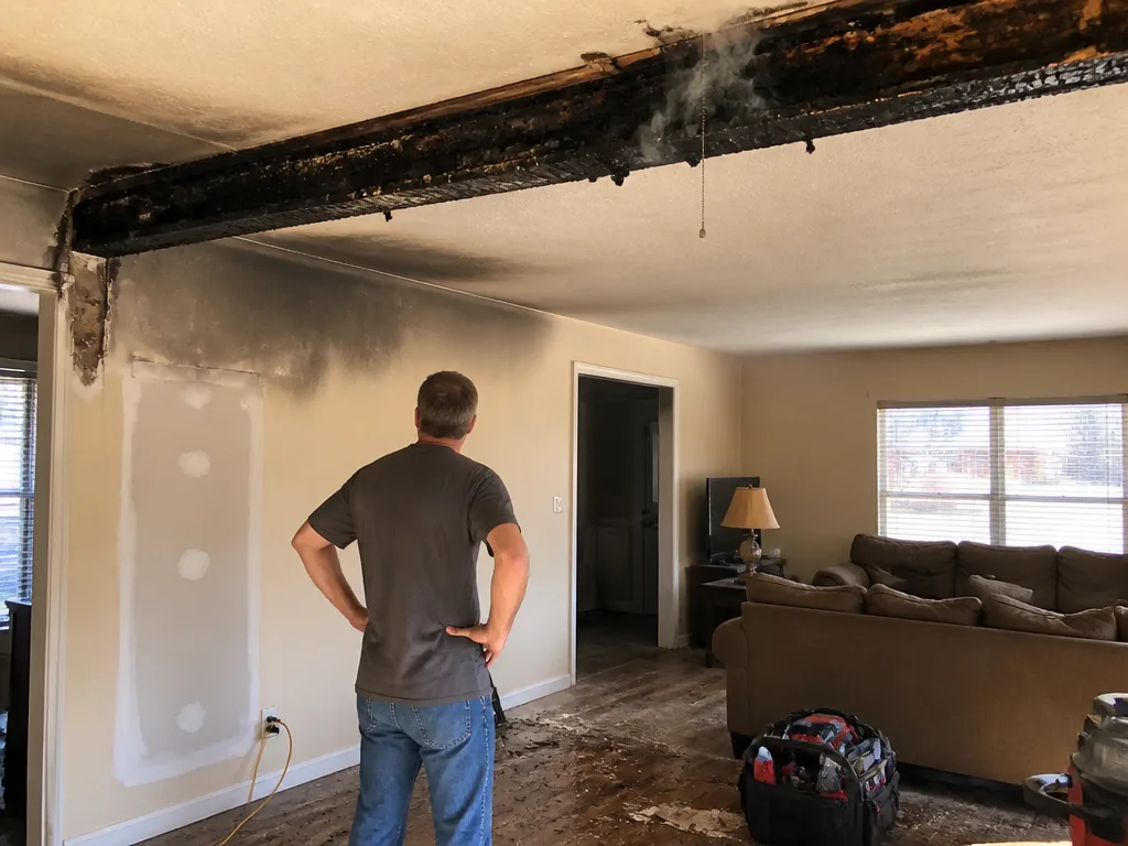 DIY vs when to call a fire & smoke damage specialist