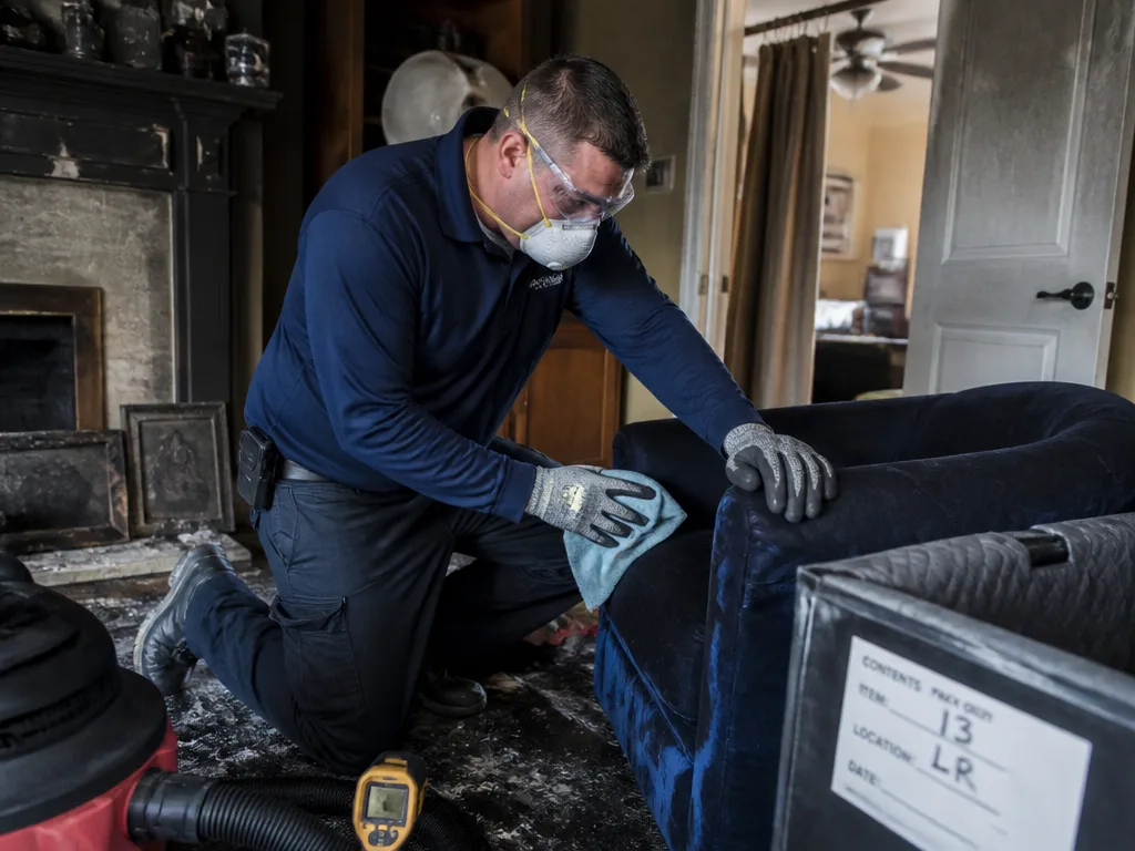 Content Cleaning & Pack-Out