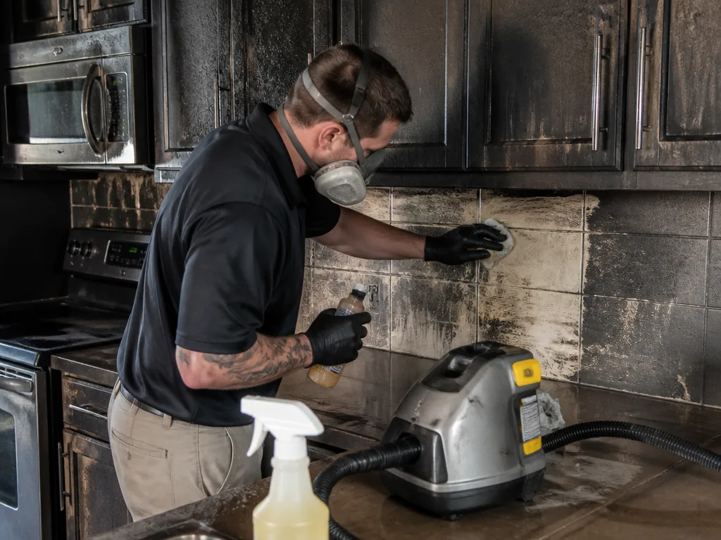 Kitchen Fire Cleanup