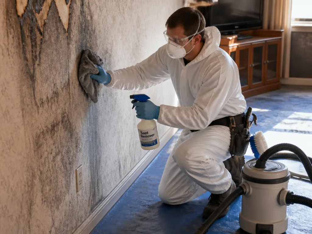 Soot Stain Removal